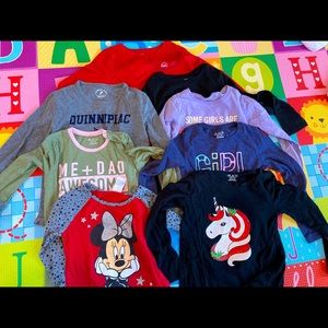 Girls Long Sleeve Ts - Lot